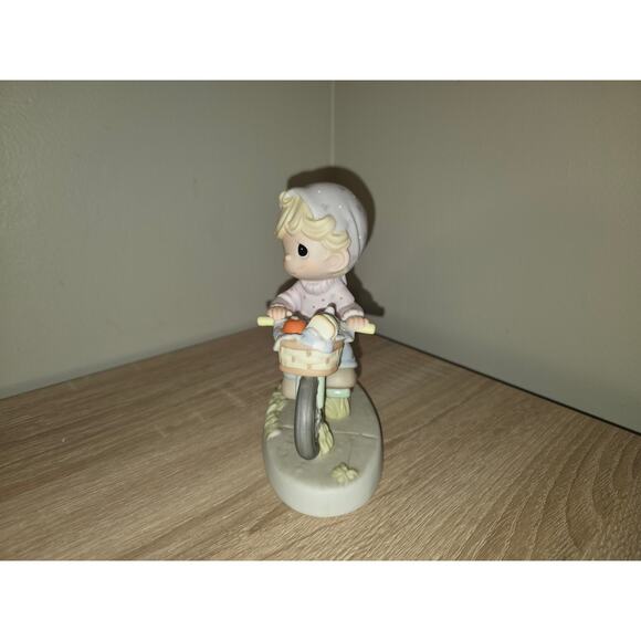 Precious Moments C0024 "The Road To A Friend Is Never Long" Enesco Figurine 5" - Picture 4 of 5